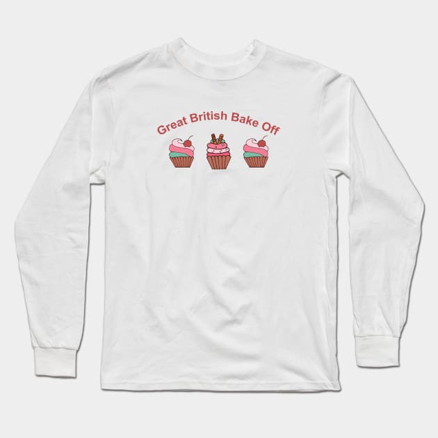 great british bake off GIFT Long Sleeve T-Shirt by shimodesign
